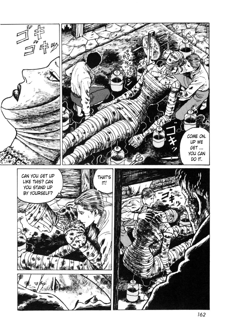 Itou Junji Kyoufu Manga Collection Chapter 16.1 page 164 - Vol.16 Chapter 1: Frankenstein