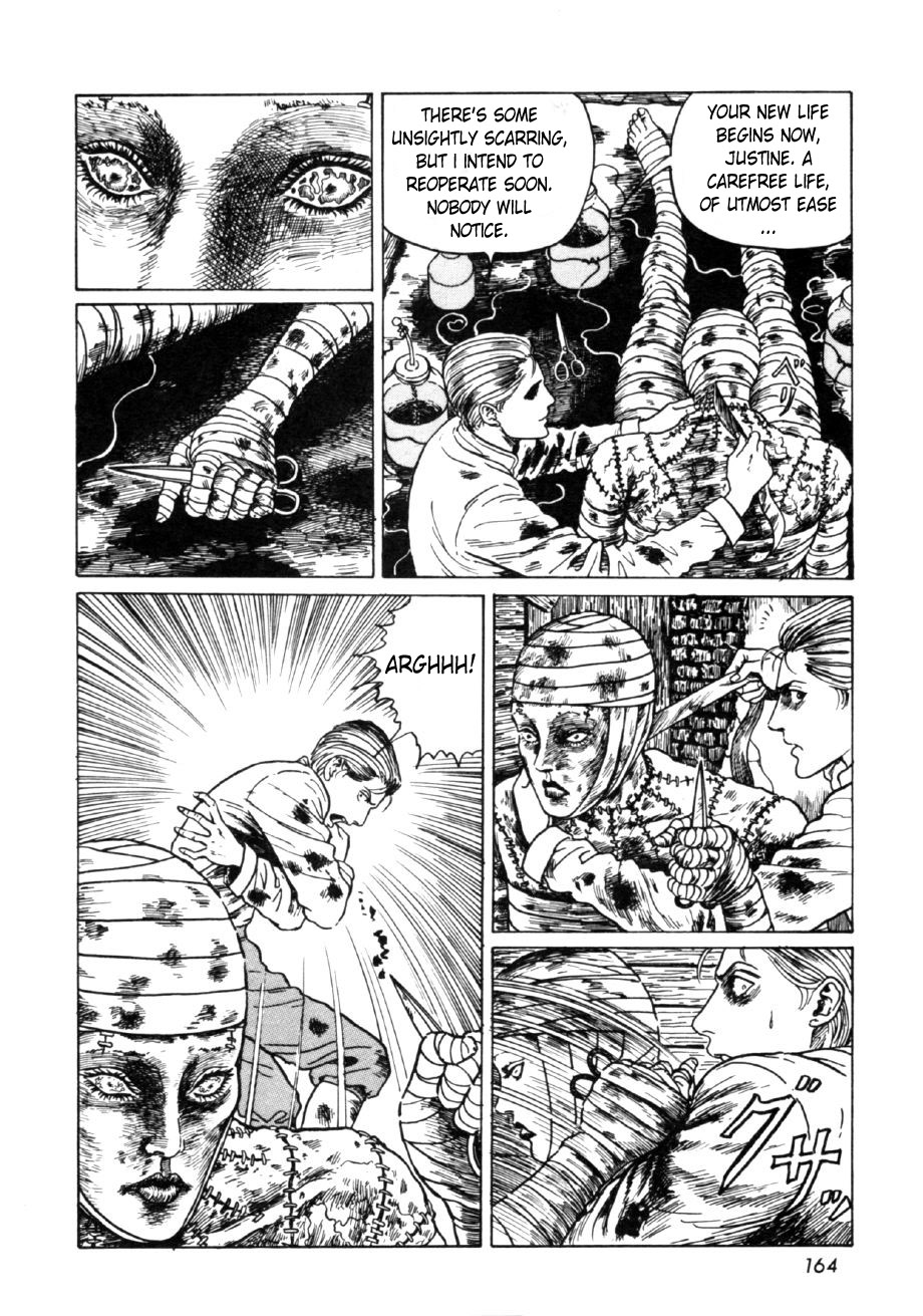 Itou Junji Kyoufu Manga Collection Chapter 16.1 page 166 - Vol.16 Chapter 1: Frankenstein