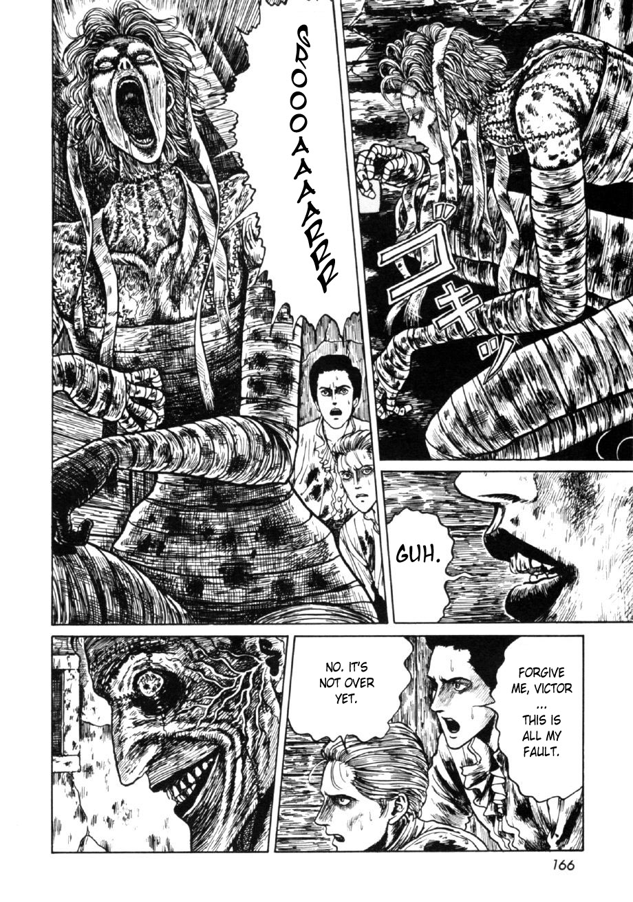 Itou Junji Kyoufu Manga Collection Chapter 16.1 page 168 - Vol.16 Chapter 1: Frankenstein