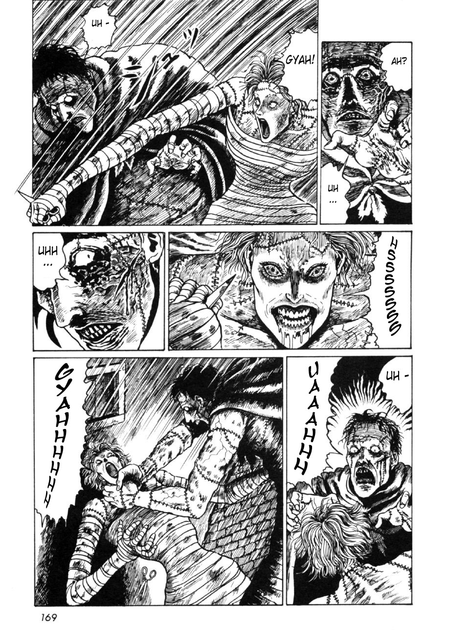 Itou Junji Kyoufu Manga Collection Chapter 16.1 page 171 - Vol.16 Chapter 1: Frankenstein