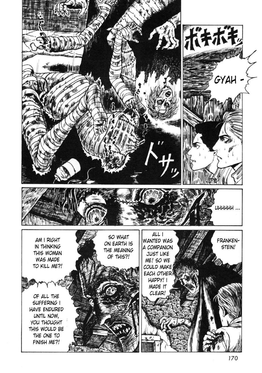 Itou Junji Kyoufu Manga Collection Chapter 16.1 page 172 - Vol.16 Chapter 1: Frankenstein