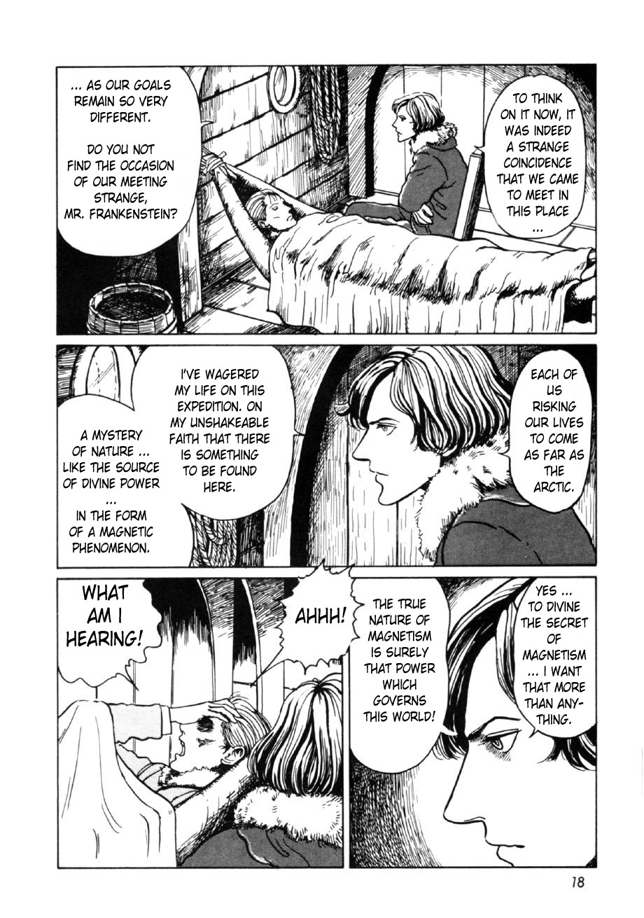 Itou Junji Kyoufu Manga Collection Chapter 16.1 page 20 - Vol.16 Chapter 1: Frankenstein