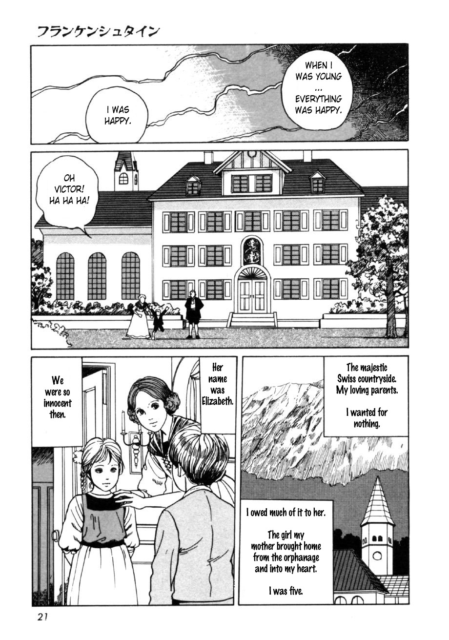 Itou Junji Kyoufu Manga Collection Chapter 16.1 page 23 - Vol.16 Chapter 1: Frankenstein