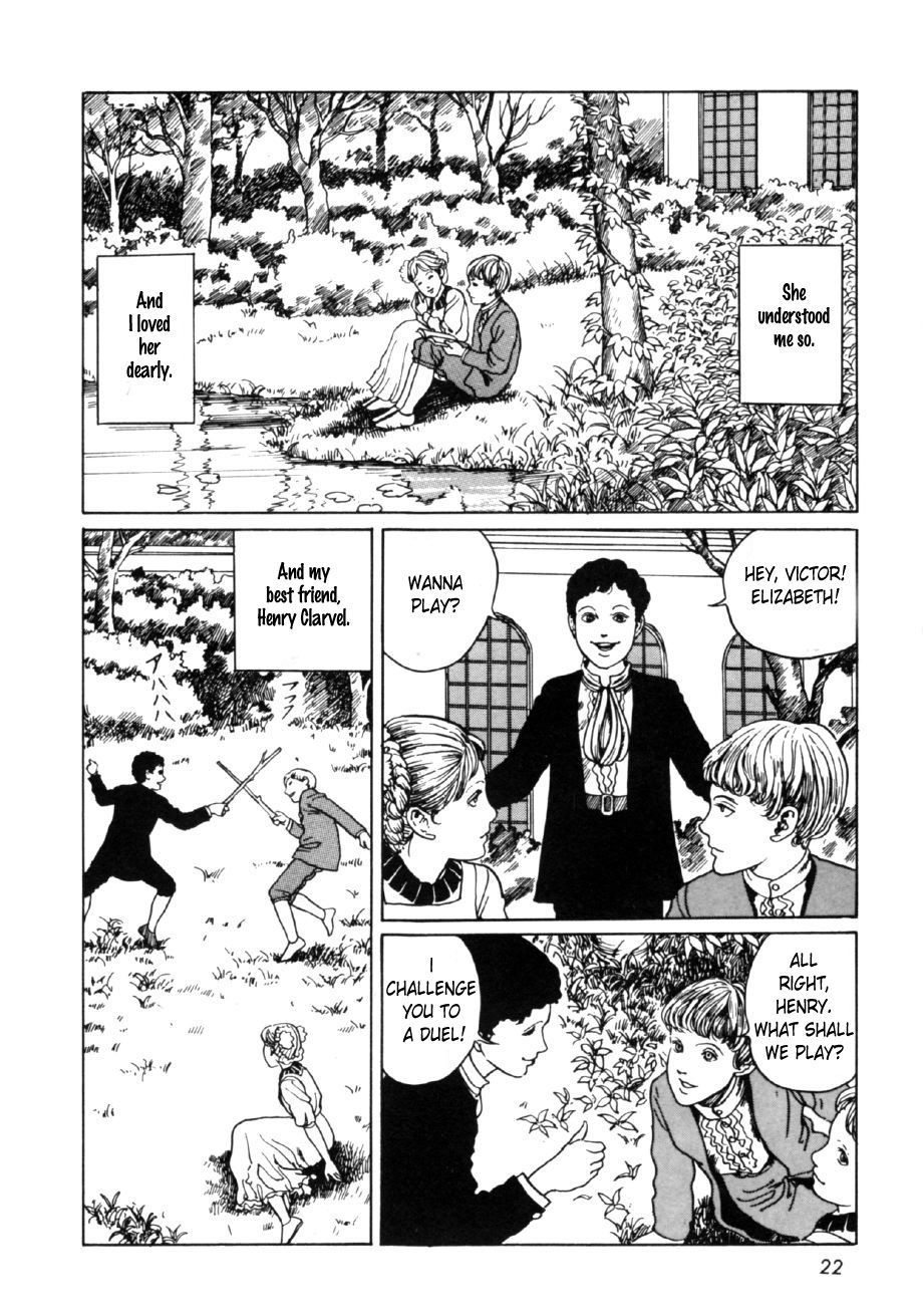 Itou Junji Kyoufu Manga Collection Chapter 16.1 page 24 - Vol.16 Chapter 1: Frankenstein