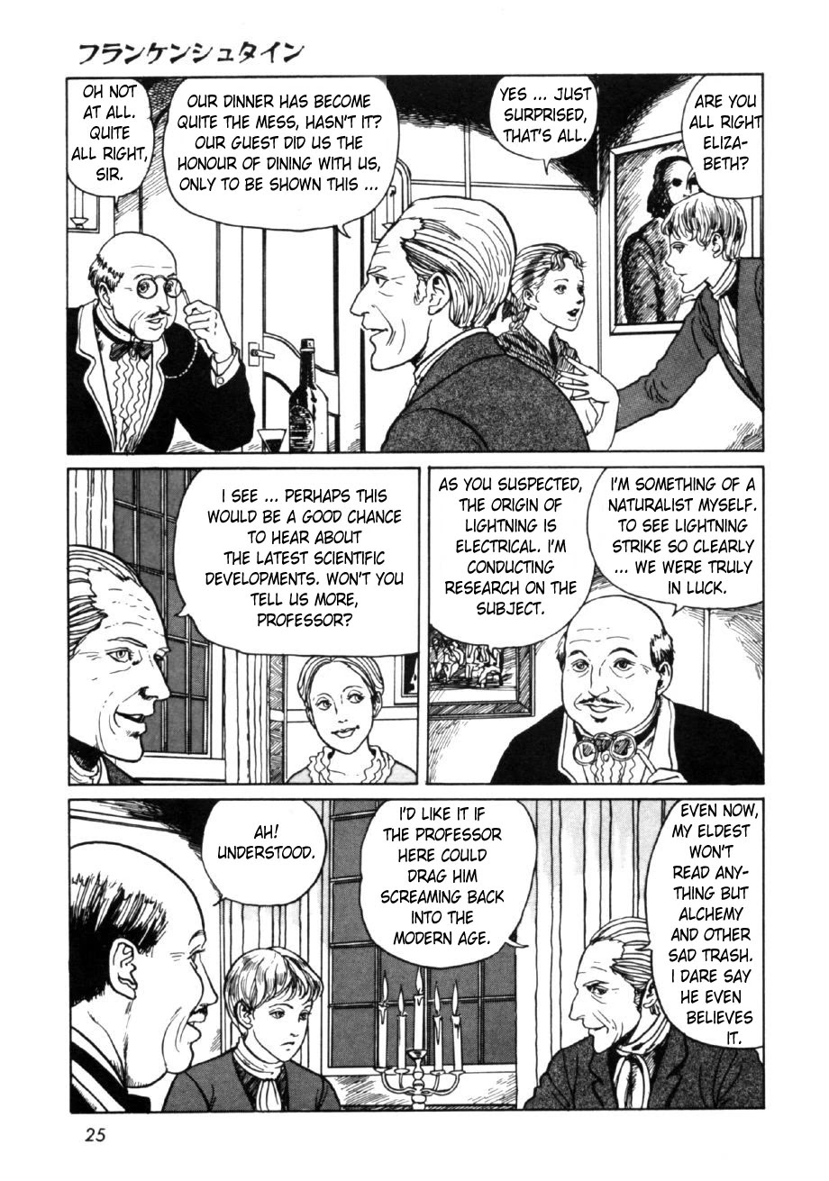 Itou Junji Kyoufu Manga Collection Chapter 16.1 page 27 - Vol.16 Chapter 1: Frankenstein