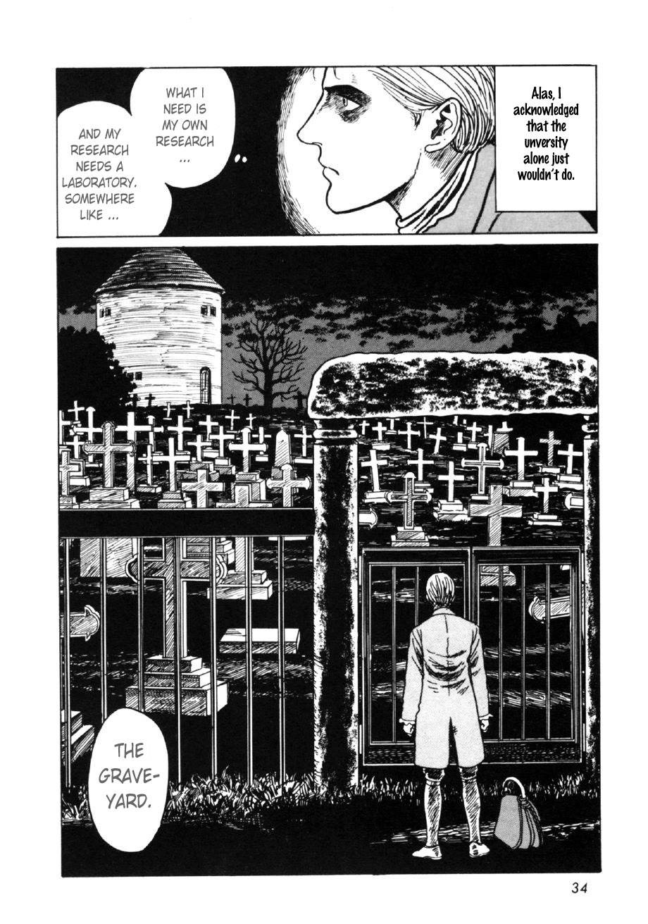 Itou Junji Kyoufu Manga Collection Chapter 16.1 page 36 - Vol.16 Chapter 1: Frankenstein