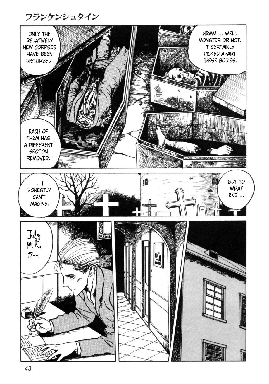 Itou Junji Kyoufu Manga Collection Chapter 16.1 page 45 - Vol.16 Chapter 1: Frankenstein
