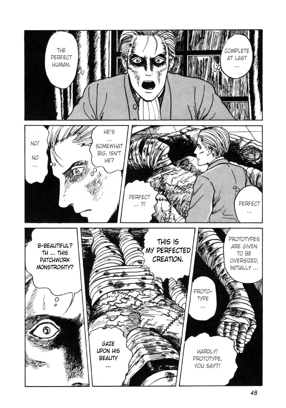 Itou Junji Kyoufu Manga Collection Chapter 16.1 page 50 - Vol.16 Chapter 1: Frankenstein