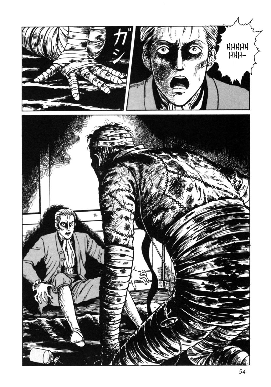 Itou Junji Kyoufu Manga Collection Chapter 16.1 page 56 - Vol.16 Chapter 1: Frankenstein