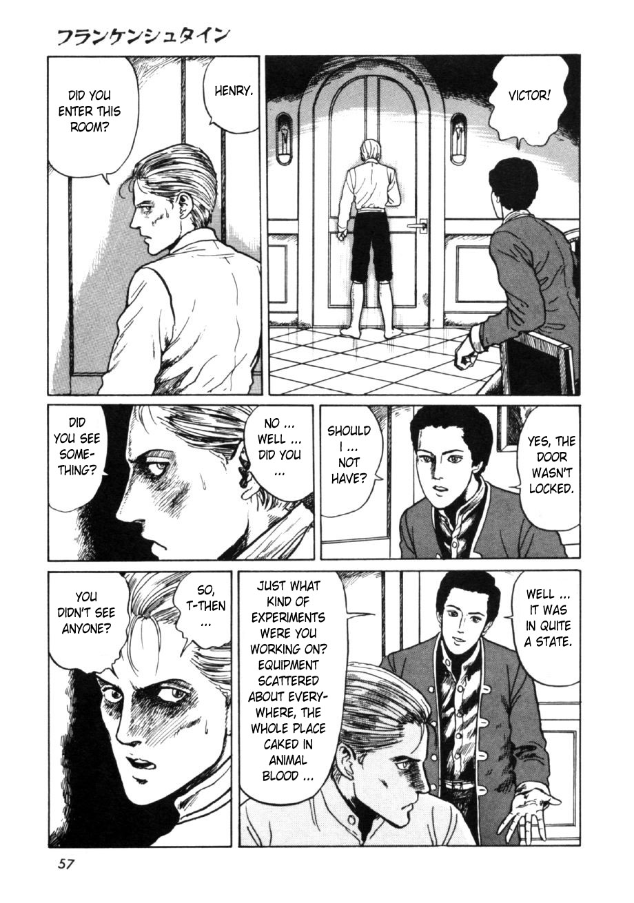 Itou Junji Kyoufu Manga Collection Chapter 16.1 page 59 - Vol.16 Chapter 1: Frankenstein