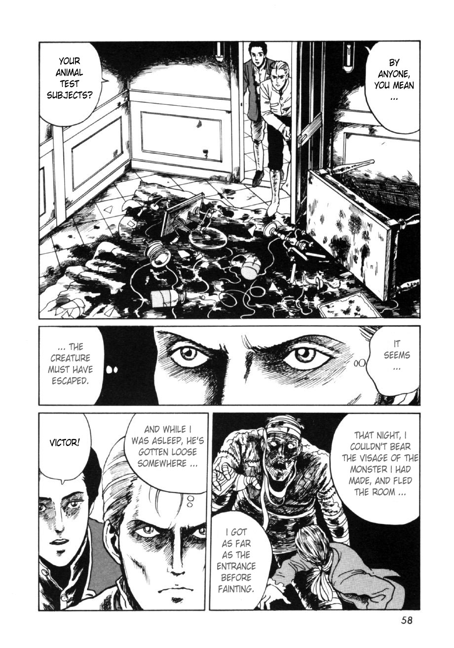 Itou Junji Kyoufu Manga Collection Chapter 16.1 page 60 - Vol.16 Chapter 1: Frankenstein