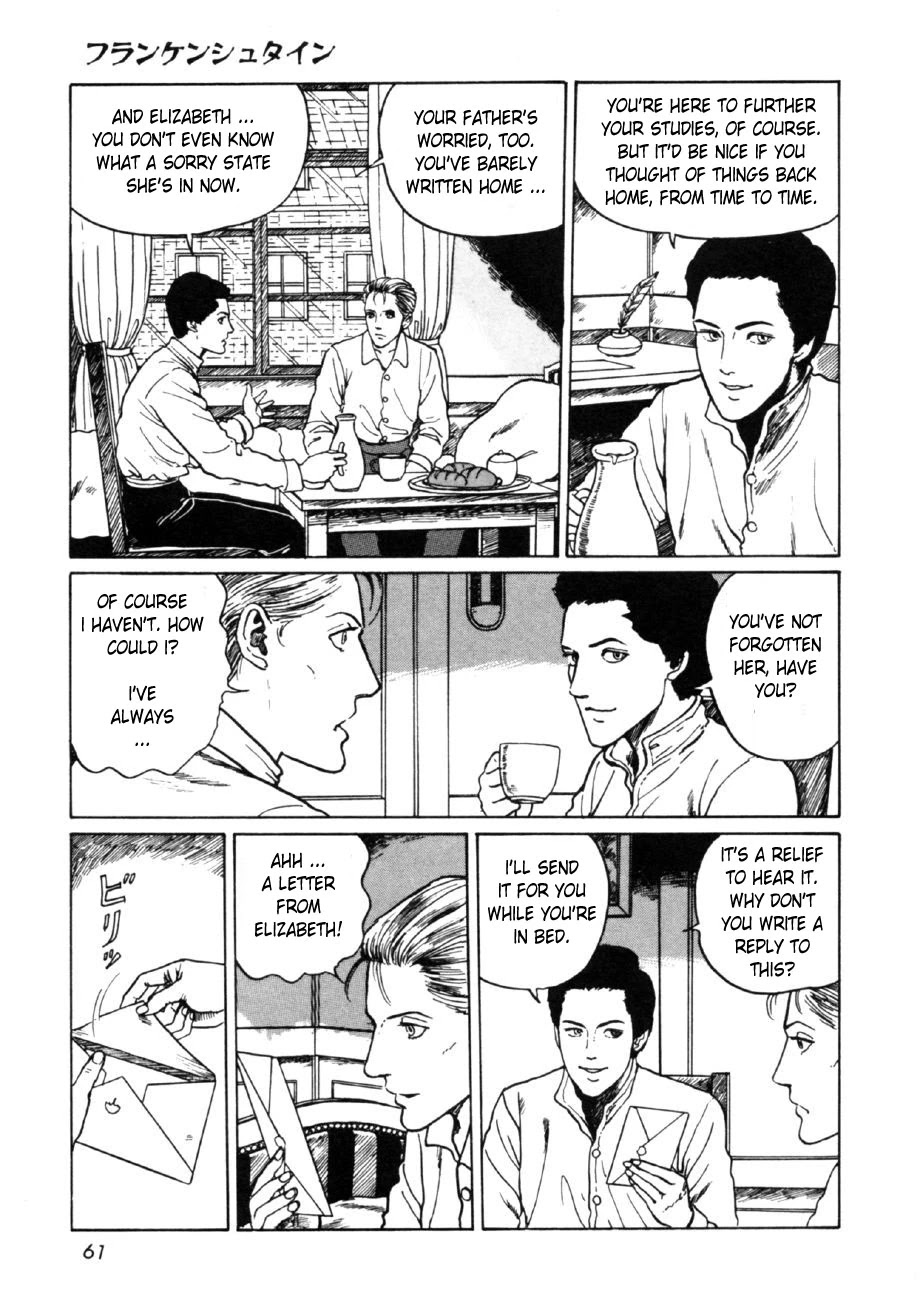 Itou Junji Kyoufu Manga Collection Chapter 16.1 page 63 - Vol.16 Chapter 1: Frankenstein