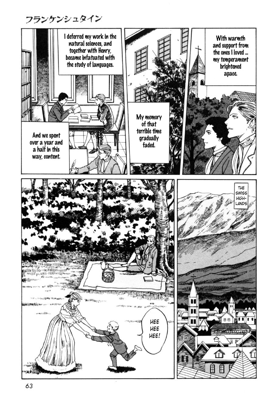 Itou Junji Kyoufu Manga Collection Chapter 16.1 page 65 - Vol.16 Chapter 1: Frankenstein