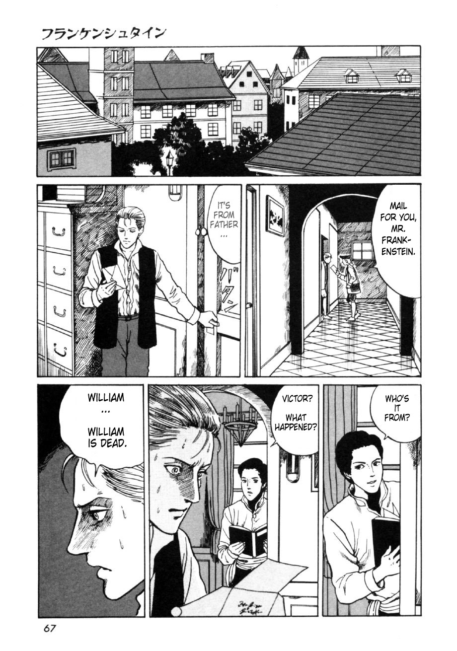Itou Junji Kyoufu Manga Collection Chapter 16.1 page 69 - Vol.16 Chapter 1: Frankenstein