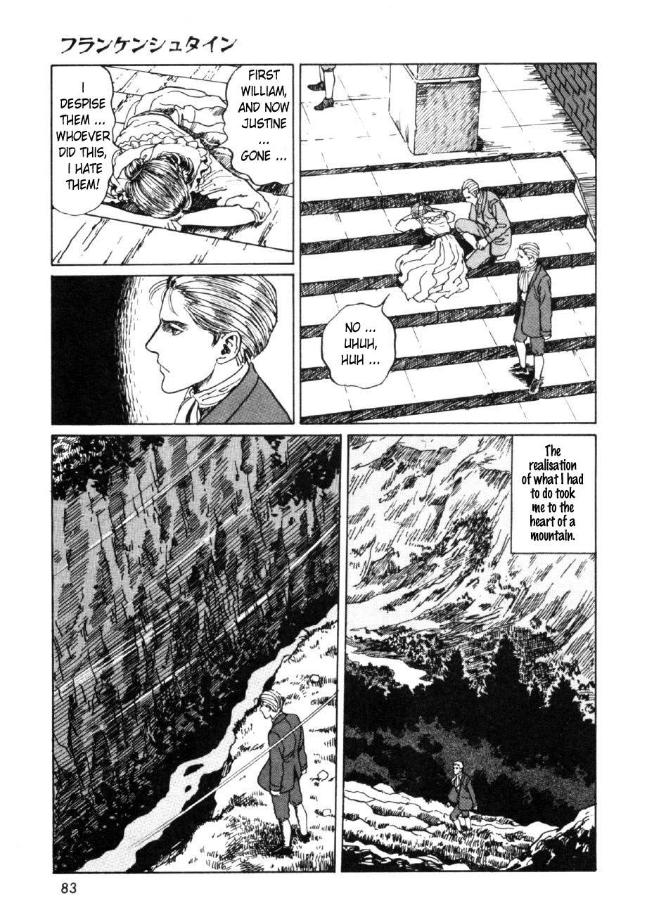 Itou Junji Kyoufu Manga Collection Chapter 16.1 page 85 - Vol.16 Chapter 1: Frankenstein