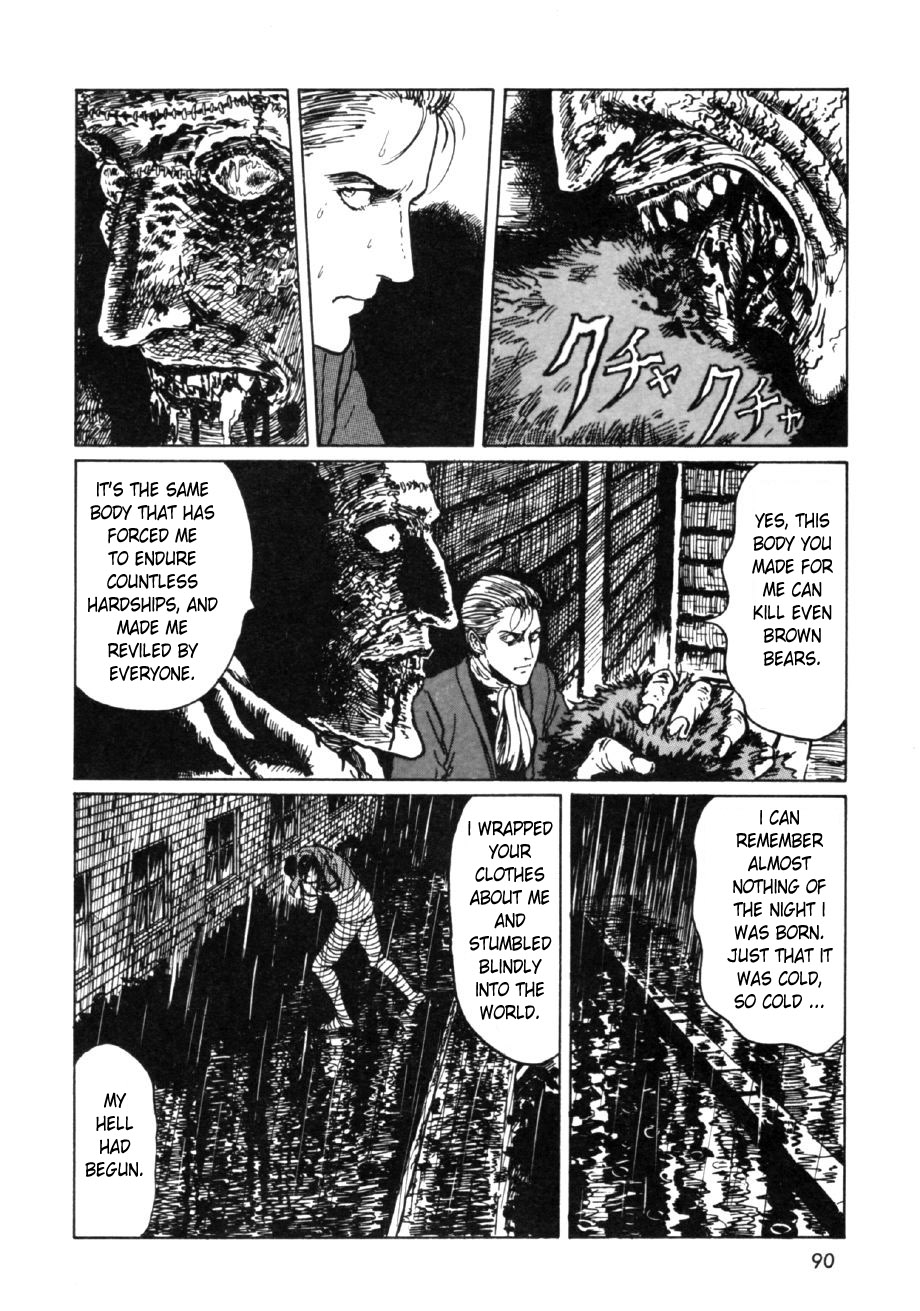 Itou Junji Kyoufu Manga Collection Chapter 16.1 page 92 - Vol.16 Chapter 1: Frankenstein