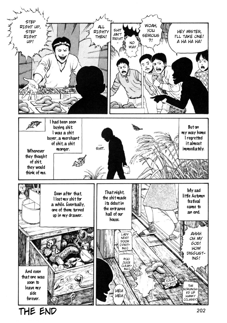 Itou Junji Kyoufu Manga Collection Chapter 16.3 page 4 - Vol.16 Chapter 3: Memories of real shit