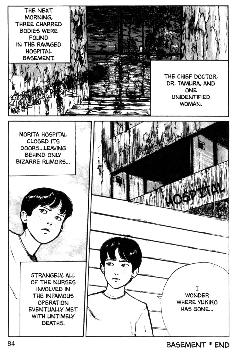 Itou Junji Kyoufu Manga Collection Chapter 2.2 page 52 - Vol.2 Chapter 2: Basement