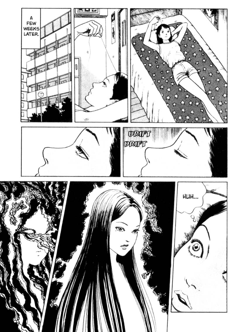 Itou Junji Kyoufu Manga Collection Chapter 2.5 page 12 - Vol.2 Chapter 5: Hair