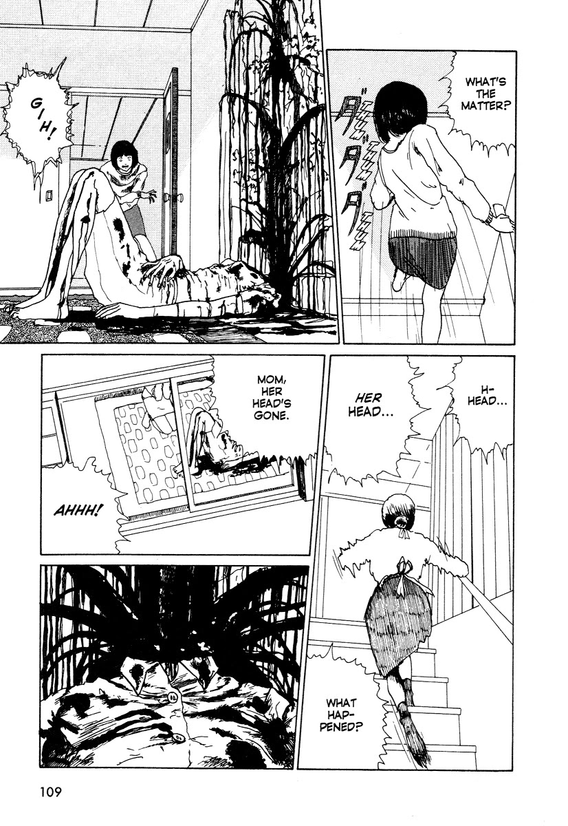 Itou Junji Kyoufu Manga Collection Chapter 3.1 page 18 - Vol.3 Chapter 1: Long Hair in the Attic