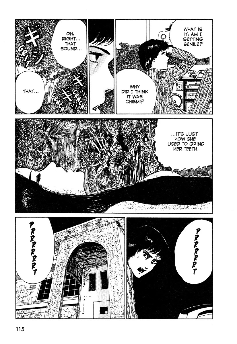 Itou Junji Kyoufu Manga Collection Chapter 3.1 page 24 - Vol.3 Chapter 1: Long Hair in the Attic