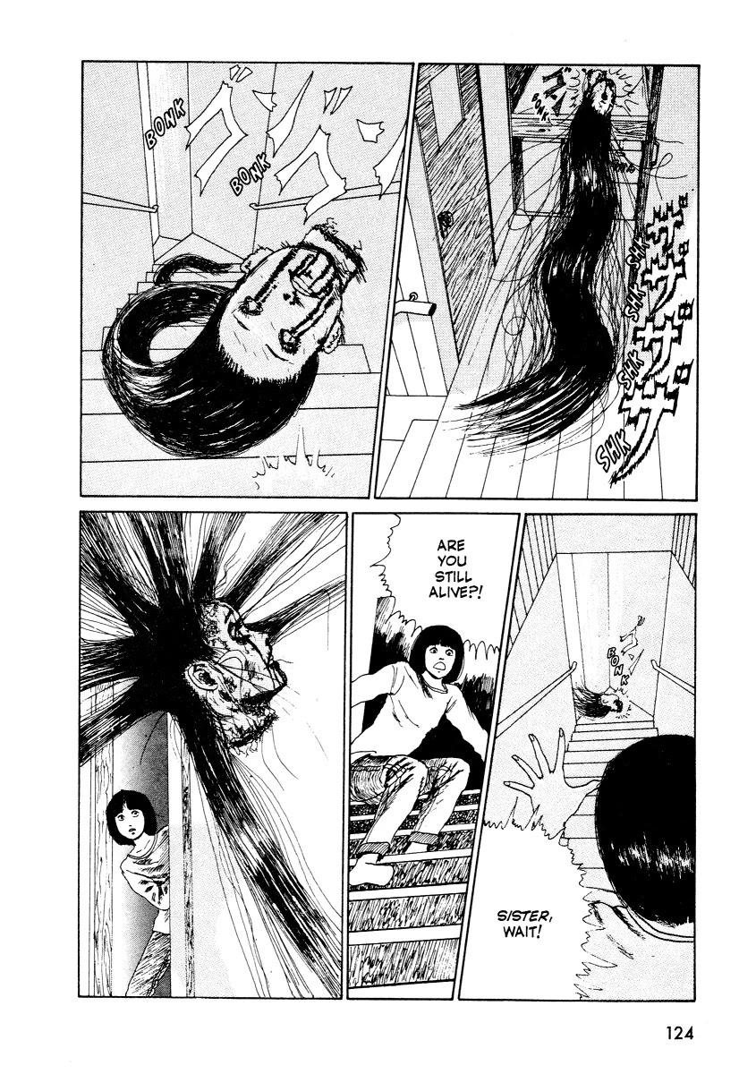 Itou Junji Kyoufu Manga Collection Chapter 3.1 page 33 - Vol.3 Chapter 1: Long Hair in the Attic