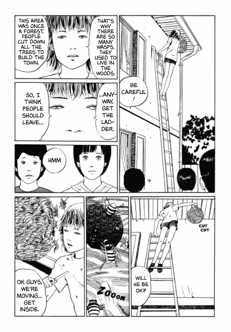 Itou Junji Kyoufu Manga Collection Chapter 3.3 page 11 - Vol.3 Chapter 3: Beehive