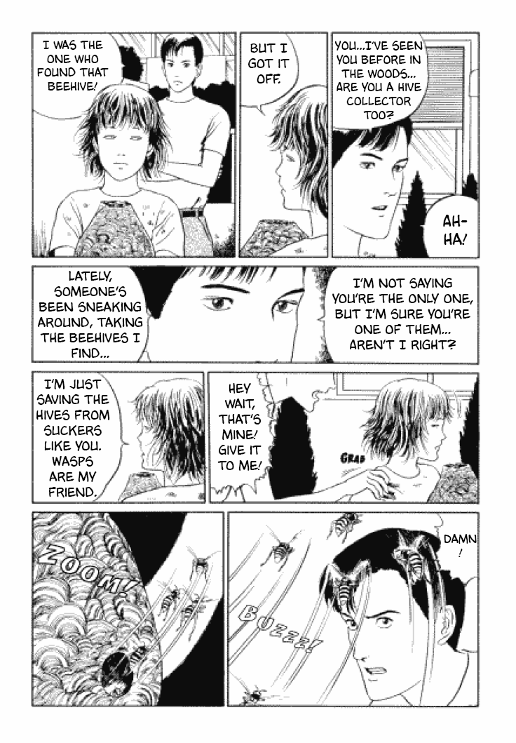 Itou Junji Kyoufu Manga Collection Chapter 3.3 page 13 - Vol.3 Chapter 3: Beehive