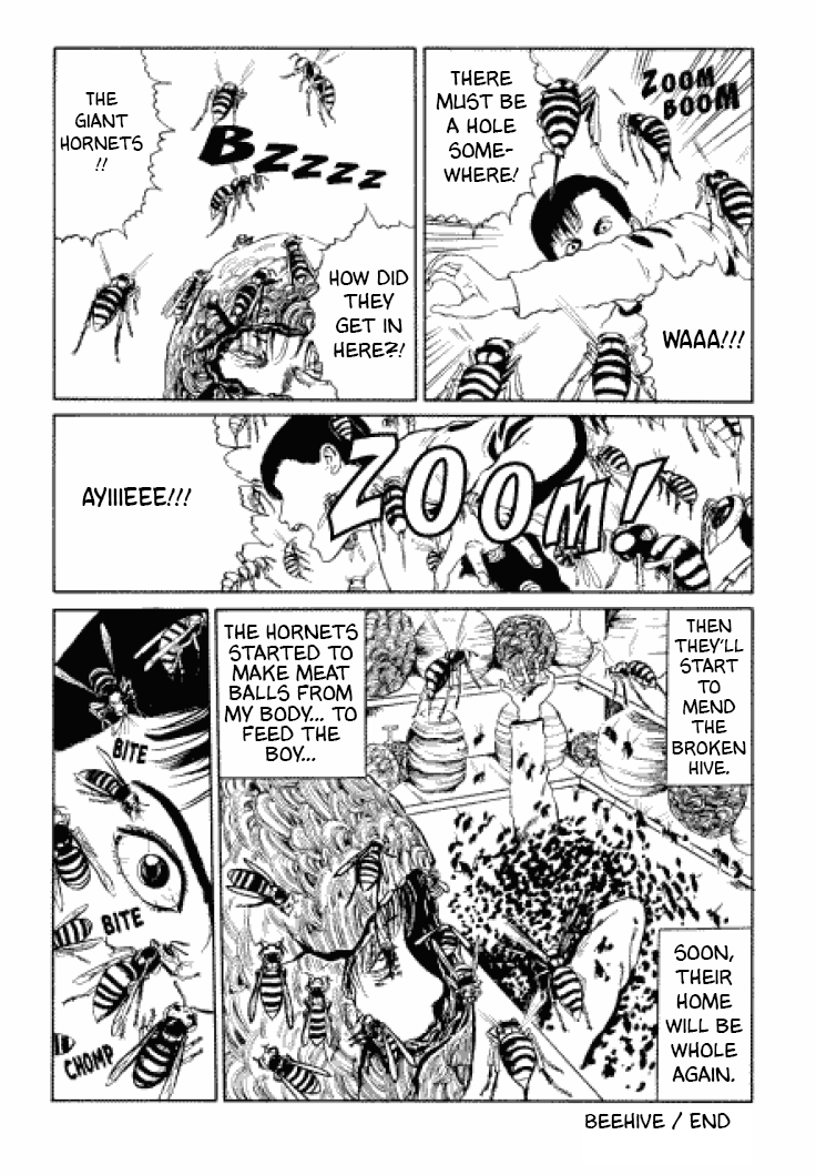 Itou Junji Kyoufu Manga Collection Chapter 3.3 page 32 - Vol.3 Chapter 3: Beehive