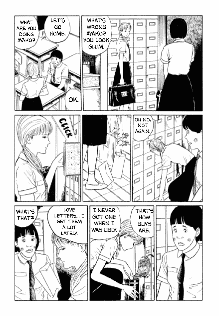 Itou Junji Kyoufu Manga Collection Chapter 3.4 page 12 - Vol.3 Chapter 4: Dying Young