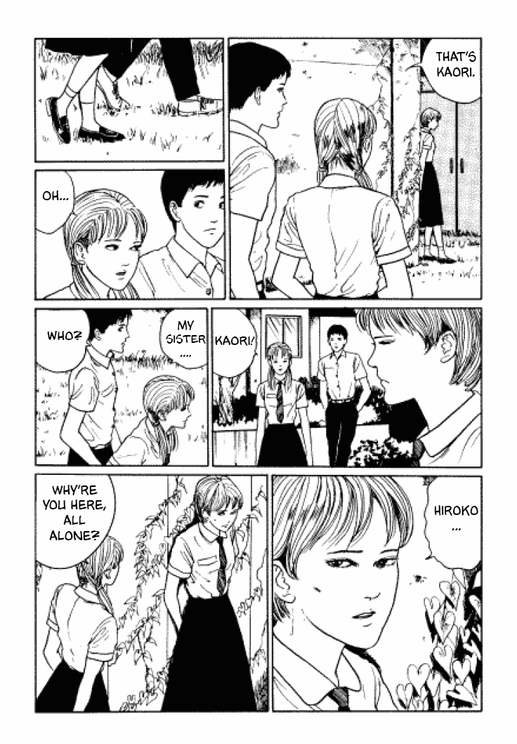 Itou Junji Kyoufu Manga Collection Chapter 3.4 page 17 - Vol.3 Chapter 4: Dying Young