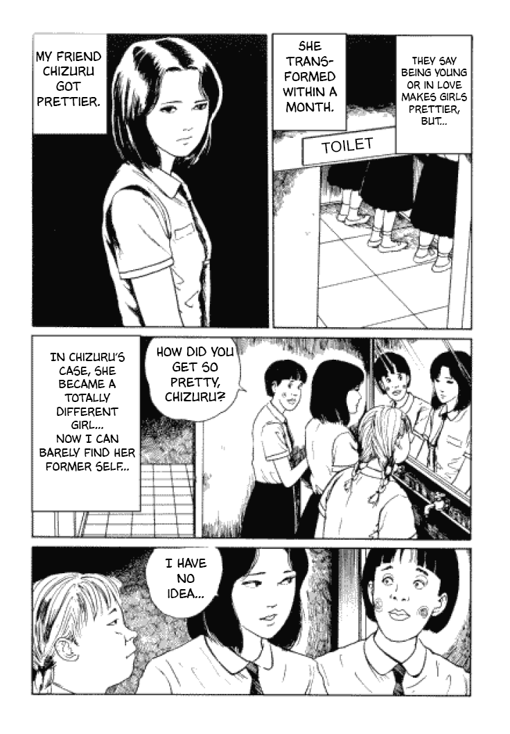 Itou Junji Kyoufu Manga Collection Chapter 3.4 page 2 - Vol.3 Chapter 4: Dying Young