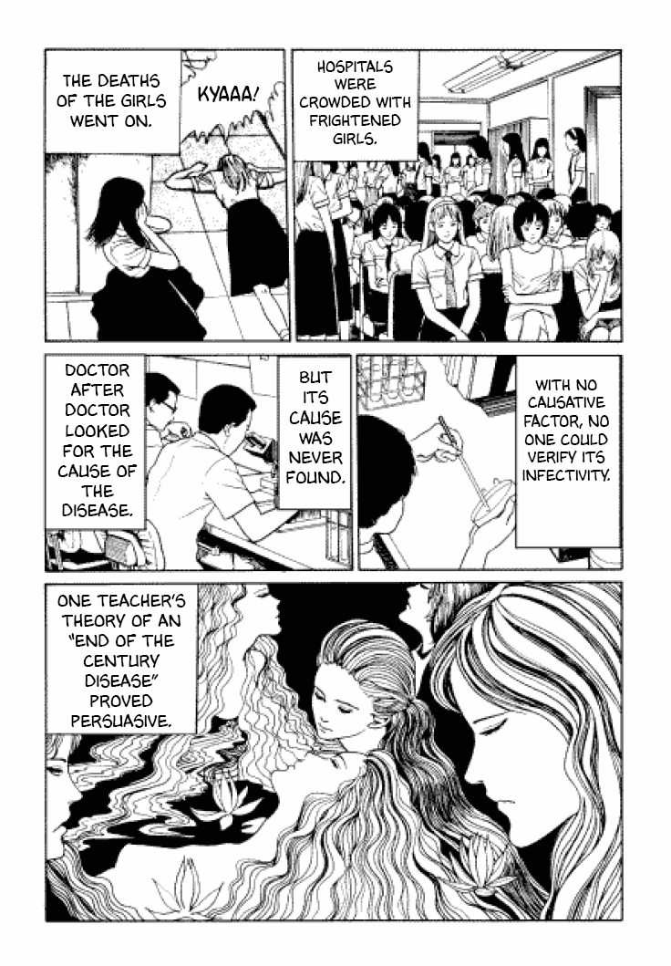 Itou Junji Kyoufu Manga Collection Chapter 3.4 page 23 - Vol.3 Chapter 4: Dying Young