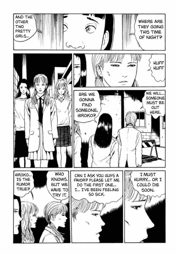 Itou Junji Kyoufu Manga Collection Chapter 3.4 page 25 - Vol.3 Chapter 4: Dying Young