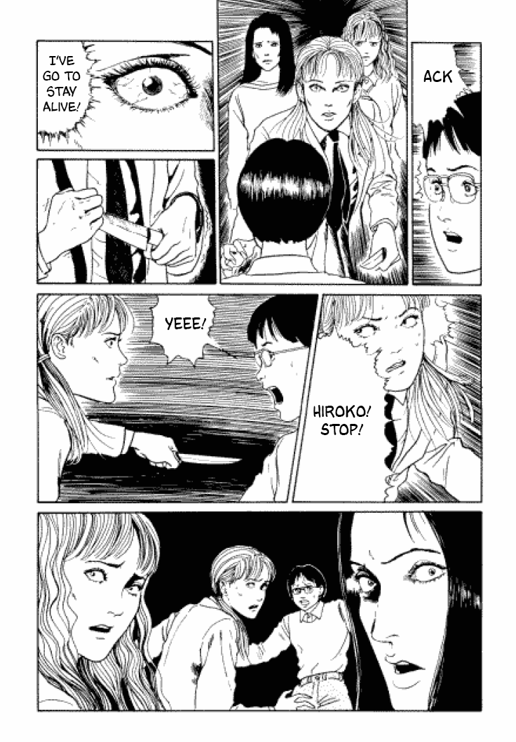 Itou Junji Kyoufu Manga Collection Chapter 3.4 page 27 - Vol.3 Chapter 4: Dying Young