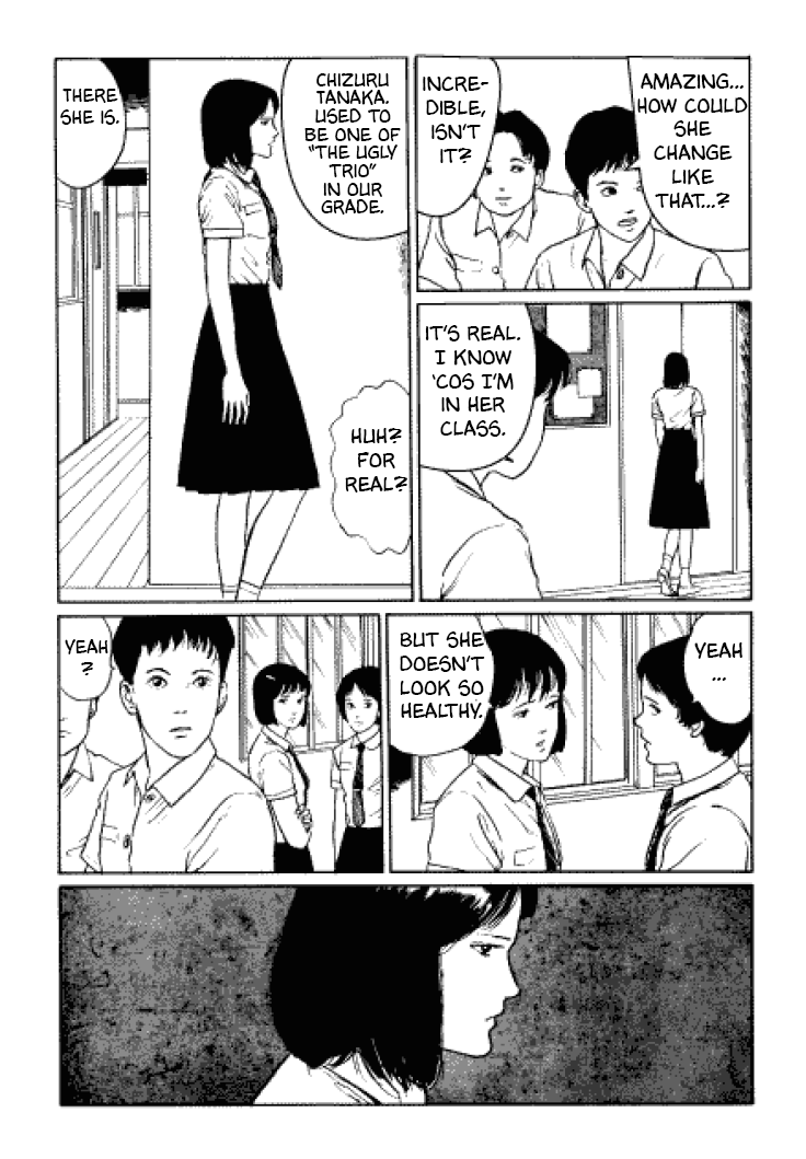 Itou Junji Kyoufu Manga Collection Chapter 3.4 page 4 - Vol.3 Chapter 4: Dying Young