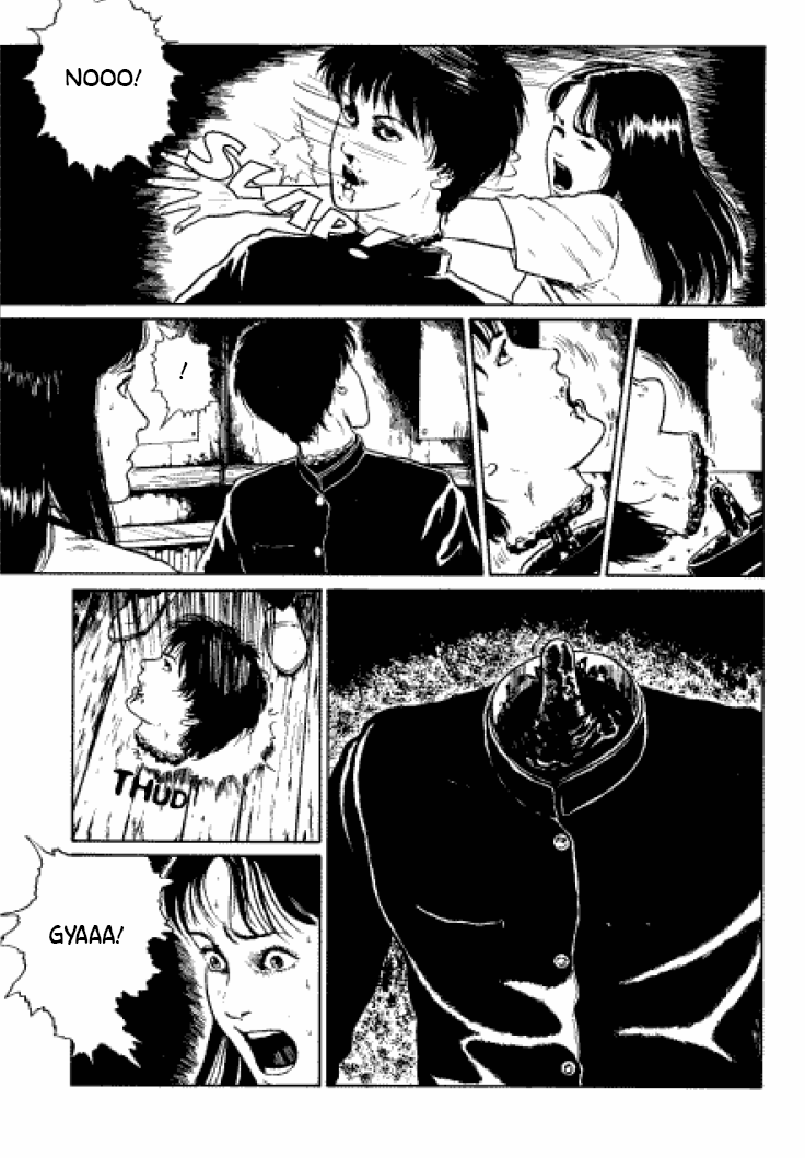 Itou Junji Kyoufu Manga Collection Chapter 3.5 page 24 - Vol.3 Chapter 5: Headless Sculptures