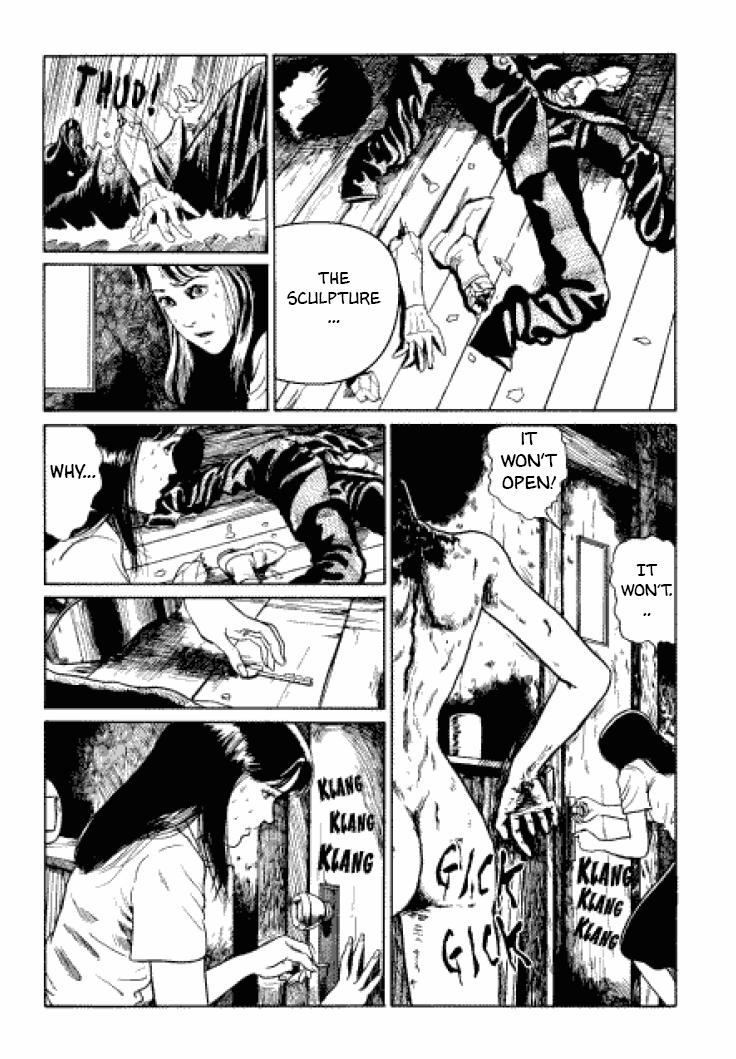 Itou Junji Kyoufu Manga Collection Chapter 3.5 page 26 - Vol.3 Chapter 5: Headless Sculptures
