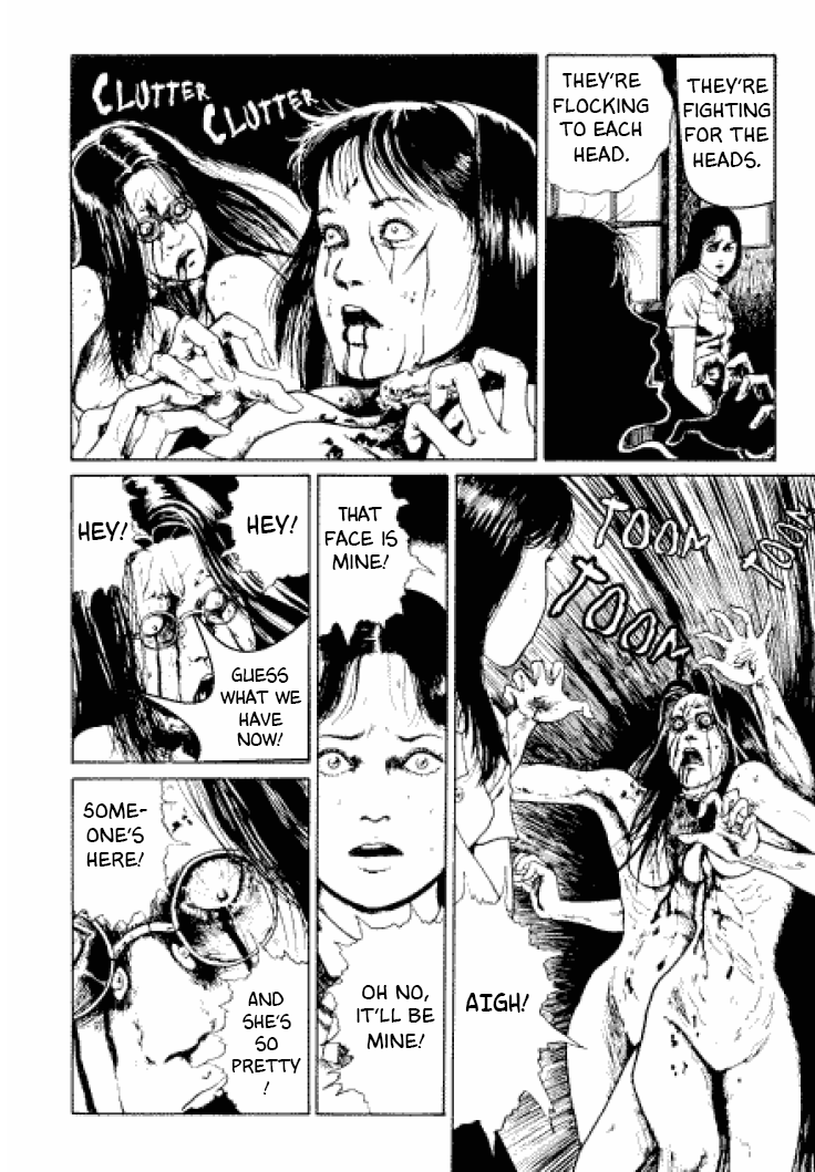 Itou Junji Kyoufu Manga Collection Chapter 3.5 page 31 - Vol.3 Chapter 5: Headless Sculptures