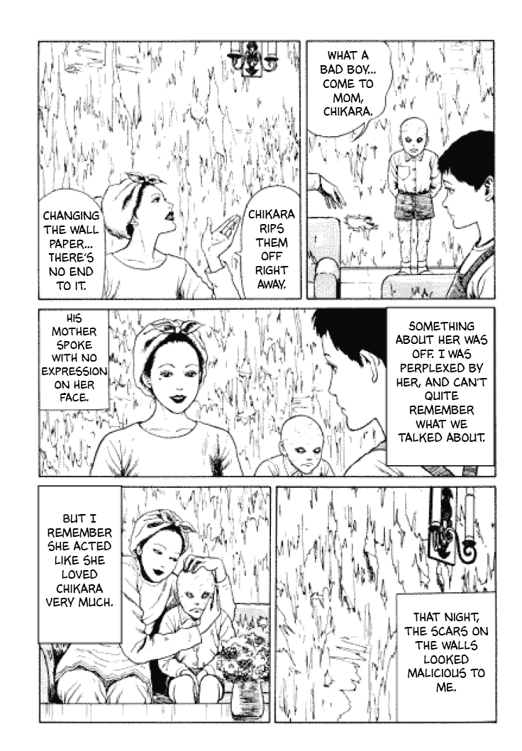 Itou Junji Kyoufu Manga Collection Chapter 3.6 page 18 - Vol.3 Chapter 6: Flesh-Colored Horror