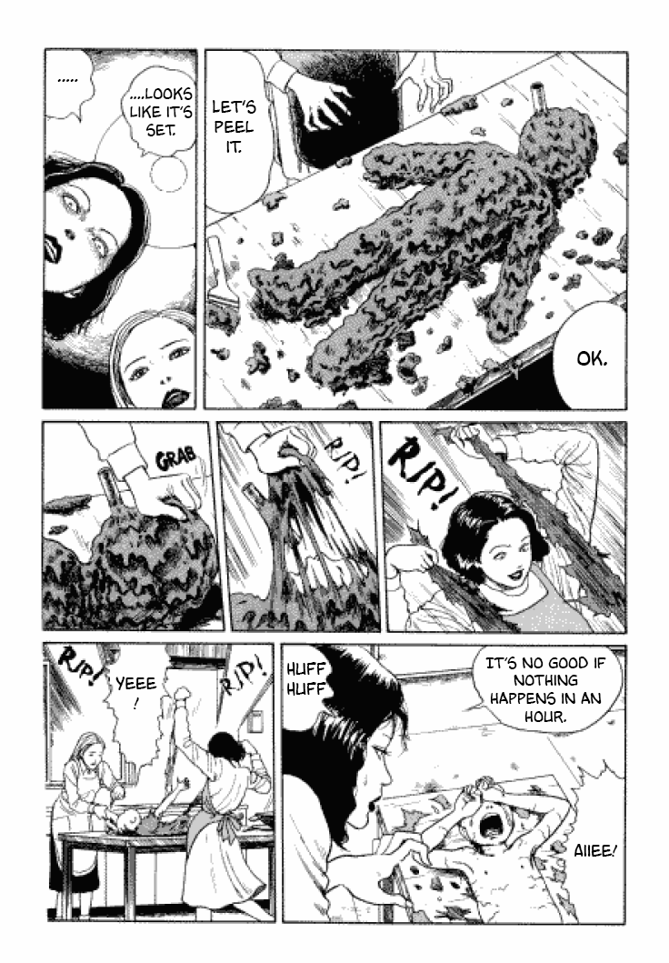 Itou Junji Kyoufu Manga Collection Chapter 3.6 page 29 - Vol.3 Chapter 6: Flesh-Colored Horror