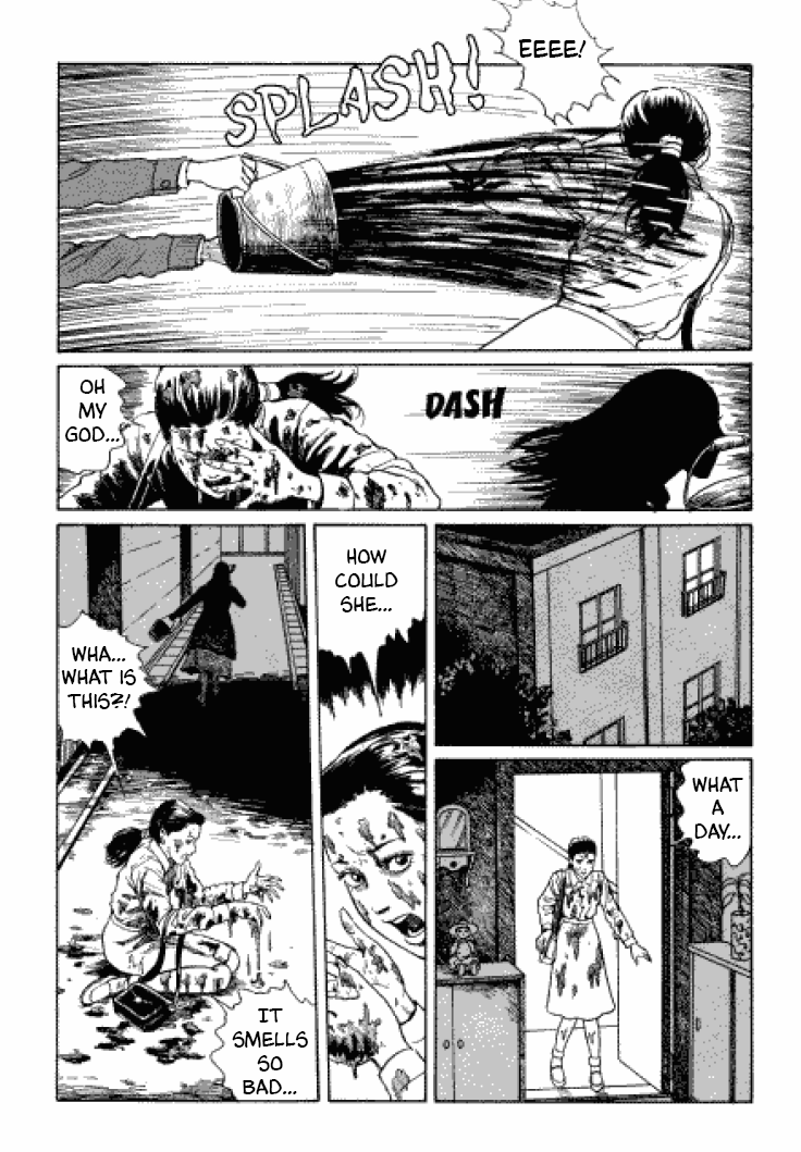 Itou Junji Kyoufu Manga Collection Chapter 3.6 page 3 - Vol.3 Chapter 6: Flesh-Colored Horror