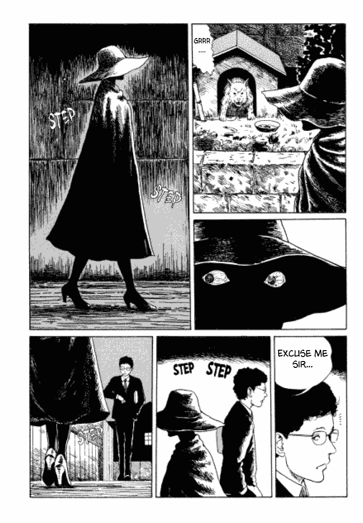 Itou Junji Kyoufu Manga Collection Chapter 3.6 page 37 - Vol.3 Chapter 6: Flesh-Colored Horror
