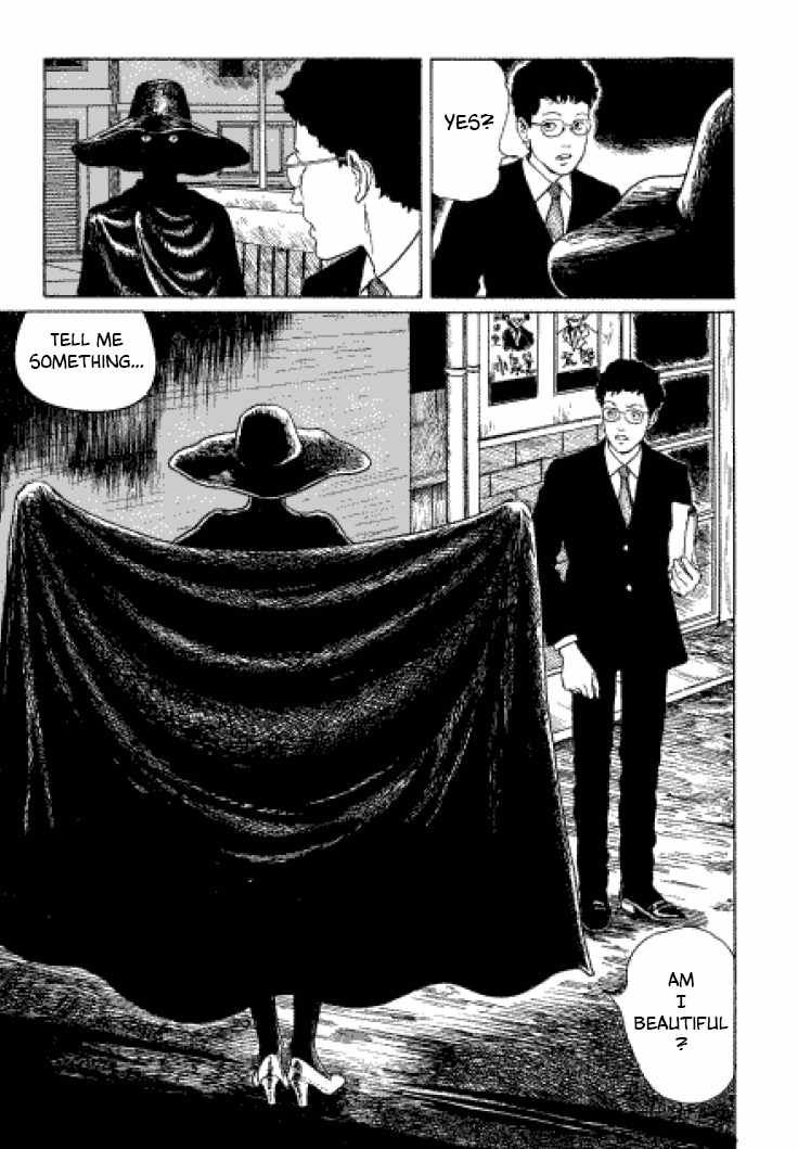 Itou Junji Kyoufu Manga Collection Chapter 3.6 page 38 - Vol.3 Chapter 6: Flesh-Colored Horror