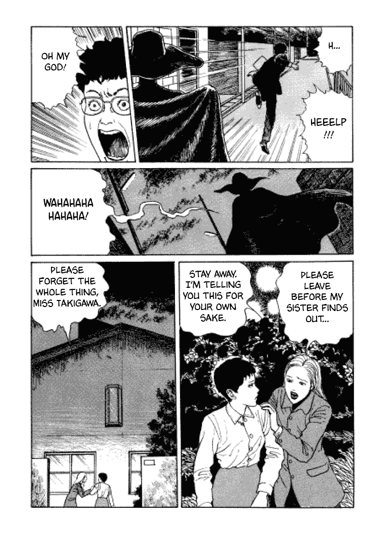 Itou Junji Kyoufu Manga Collection Chapter 3.6 page 39 - Vol.3 Chapter 6: Flesh-Colored Horror