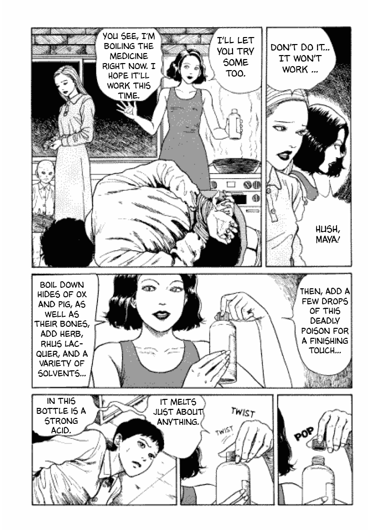 Itou Junji Kyoufu Manga Collection Chapter 3.6 page 43 - Vol.3 Chapter 6: Flesh-Colored Horror