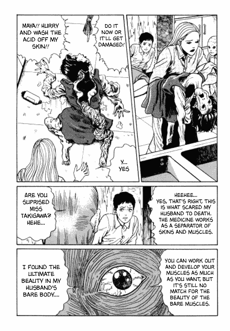 Itou Junji Kyoufu Manga Collection Chapter 3.6 page 48 - Vol.3 Chapter 6: Flesh-Colored Horror