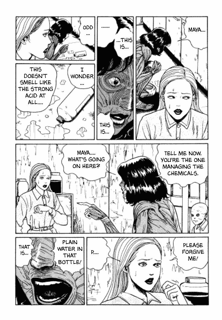 Itou Junji Kyoufu Manga Collection Chapter 3.6 page 51 - Vol.3 Chapter 6: Flesh-Colored Horror
