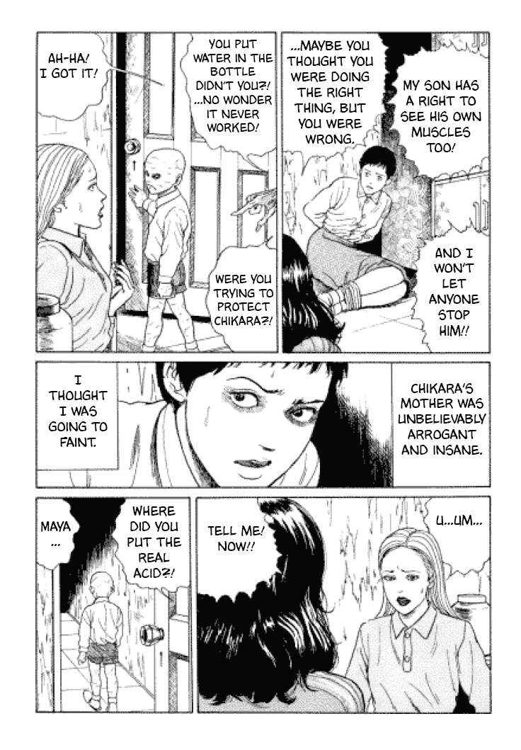 Itou Junji Kyoufu Manga Collection Chapter 3.6 page 52 - Vol.3 Chapter 6: Flesh-Colored Horror