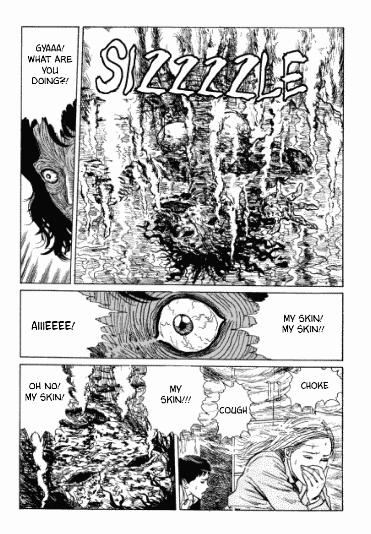 Itou Junji Kyoufu Manga Collection Chapter 3.6 page 56 - Vol.3 Chapter 6: Flesh-Colored Horror